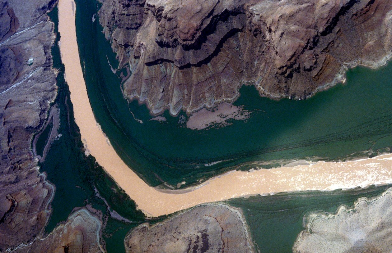 Wielki Kanion z rzeką Kolorado, Arizona, USA autorstwa Unbekannt