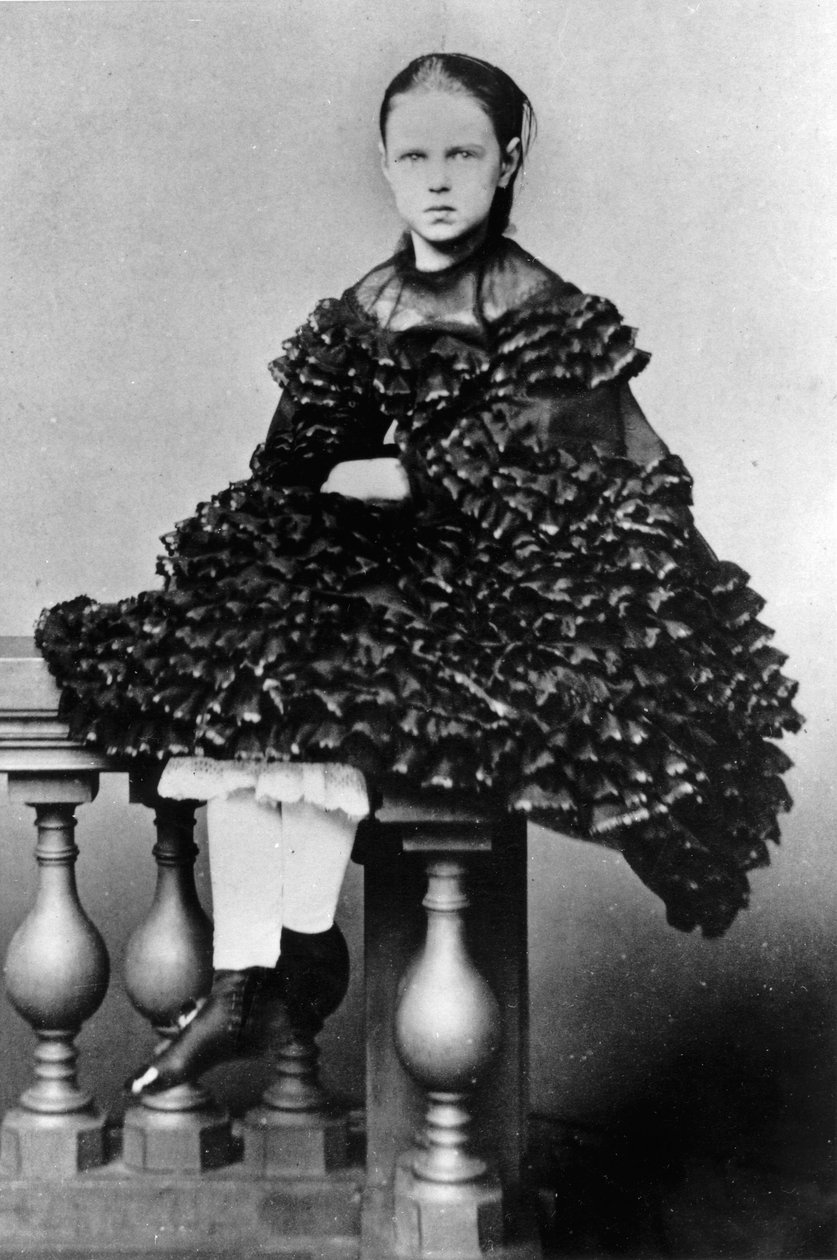 Wielka Księżna Maria Aleksandrowna Rosji, c1860-c1862 autorstwa Unbekannt