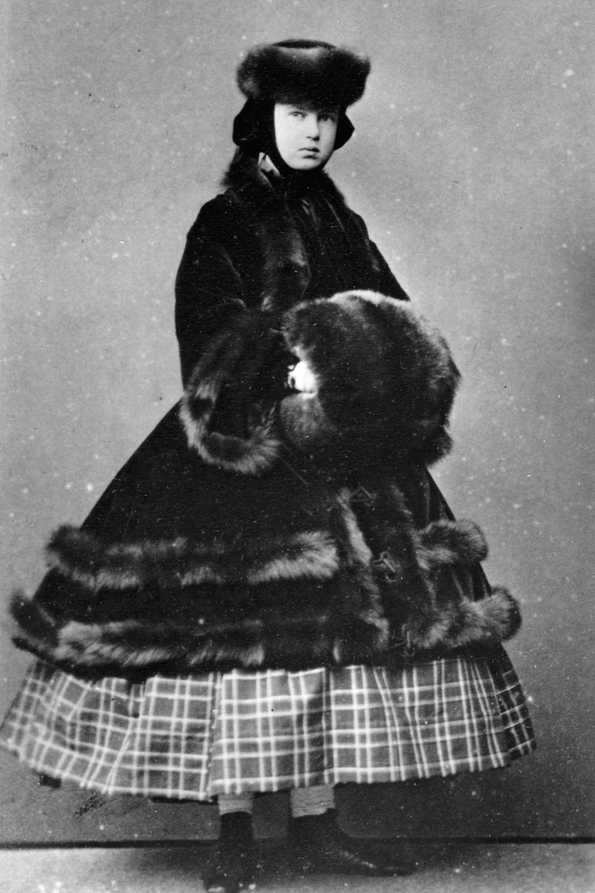 Wielka Księżna Maria Aleksandrowna Rosji, ok. 1861–1865 autorstwa Unbekannt