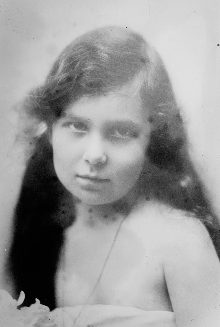 Wielka Księżna Maria Kirillovna Rosji jako dziecko, 1910 autorstwa Unbekannt
