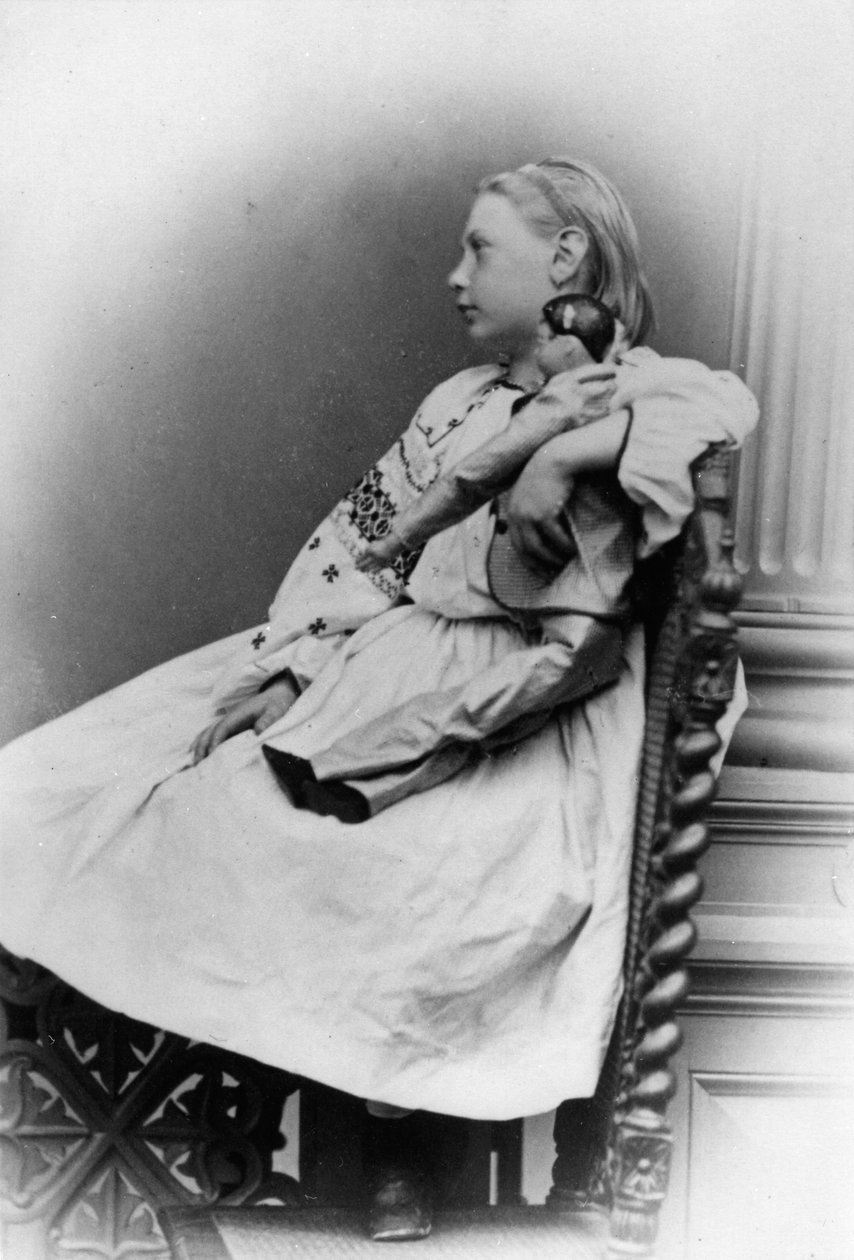 Wielka Księżna Wera Konstantynowna Rosji, ok. 1861–1865 r. autorstwa Unbekannt