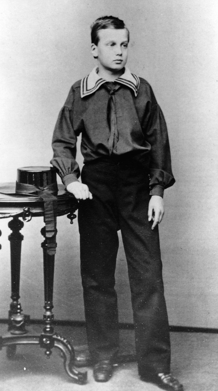 Wielki książę Rosji Aleksiej Aleksandrowicz, c1860-c1862 autorstwa Unbekannt