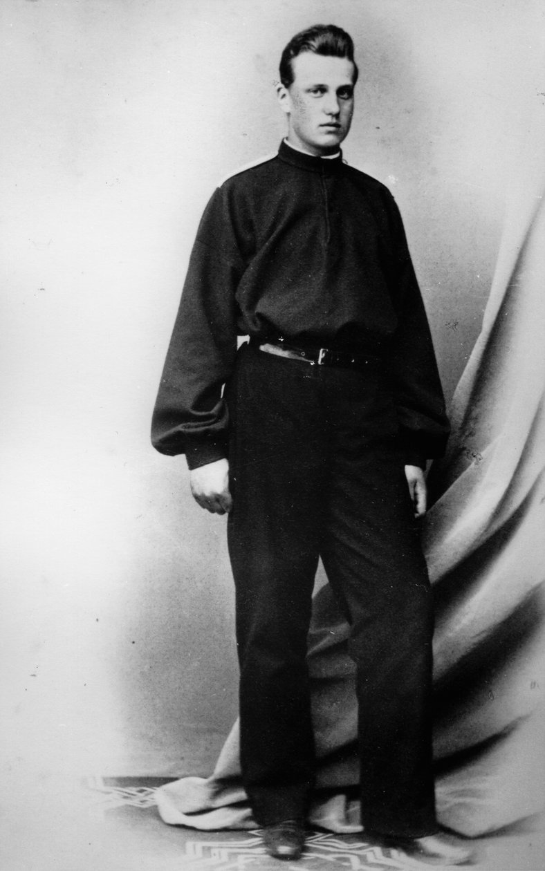 Wielki książę Rosji Aleksiej Aleksandrowicz, c1866-c1870 autorstwa Unbekannt