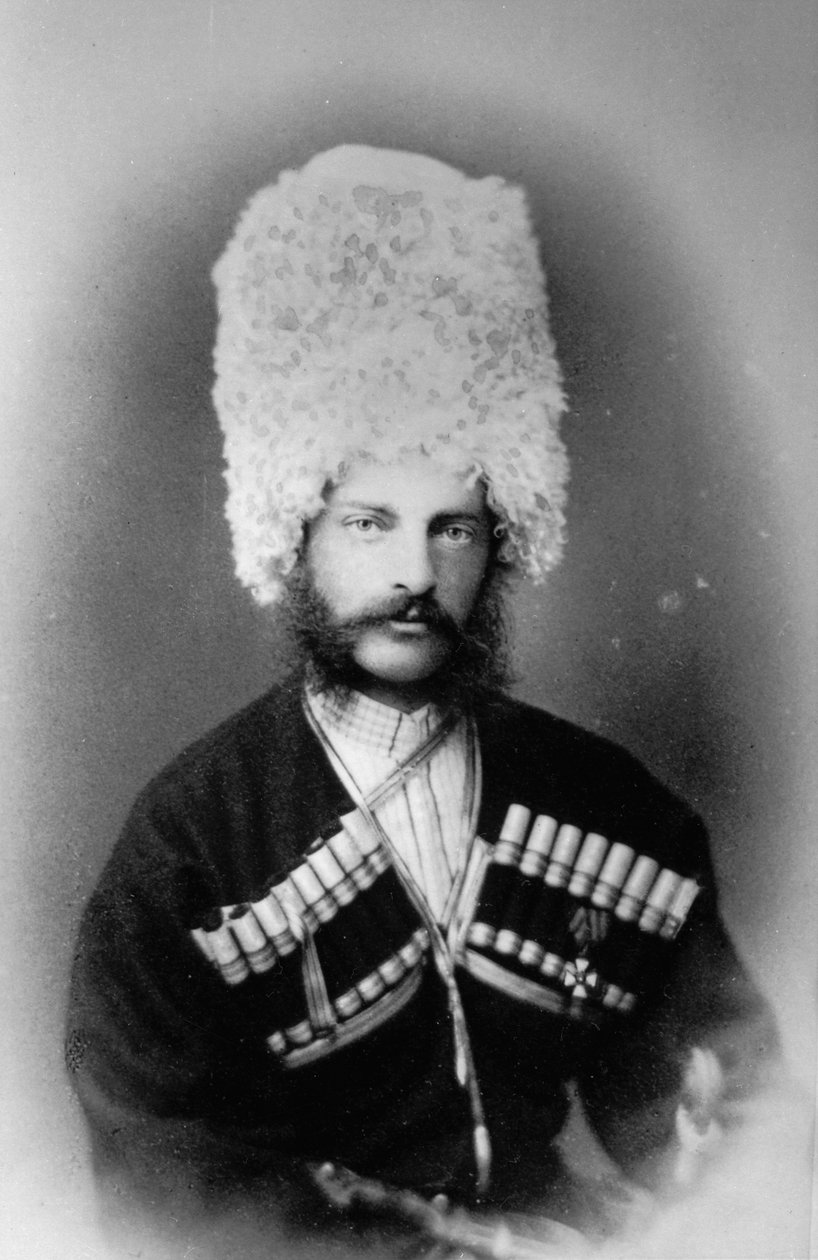 Wielki Książę Michał Nikołajewicz Rosji, ok. 1863–1865 r. autorstwa Unbekannt