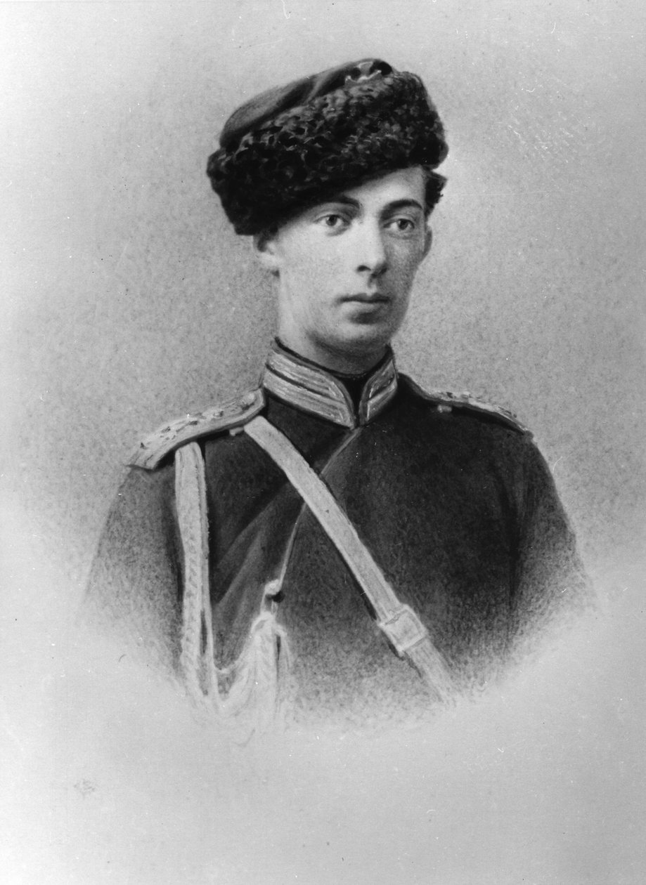 Wielki Książę Mikołaj Aleksandrowicz Rosji, ok. 1862–1863 r. autorstwa Unbekannt