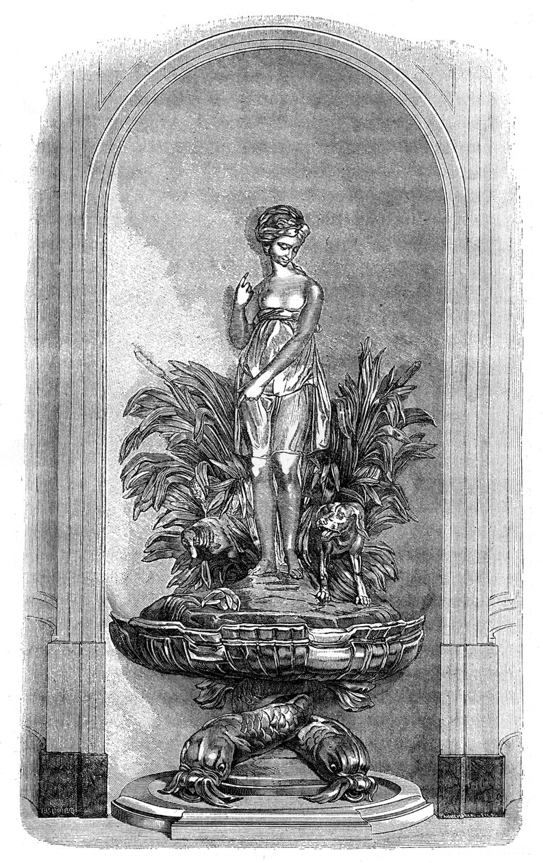 Wielka Fontanna, 1885 autorstwa Unbekannt