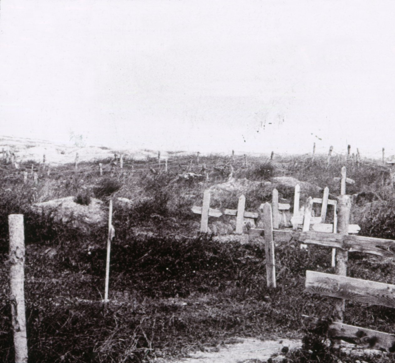 Groby, Massiges, północna Francja, c1914-c1918. autorstwa Unbekannt
