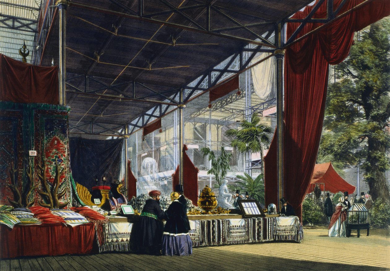 Wielka Wystawa, Hyde Park, Londyn, 1851 autorstwa Unbekannt
