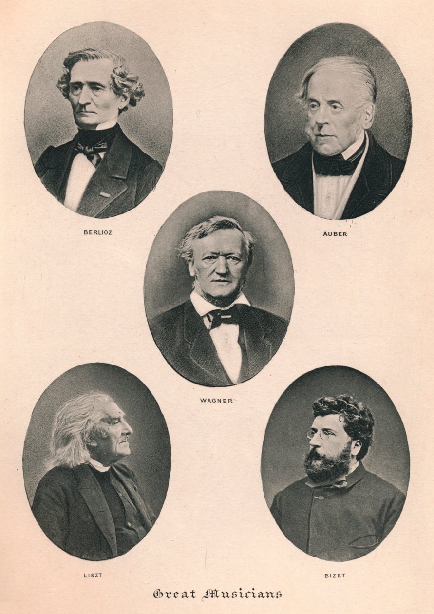 Wielcy Muzycy - Płyta II., 1895 autorstwa Unbekannt
