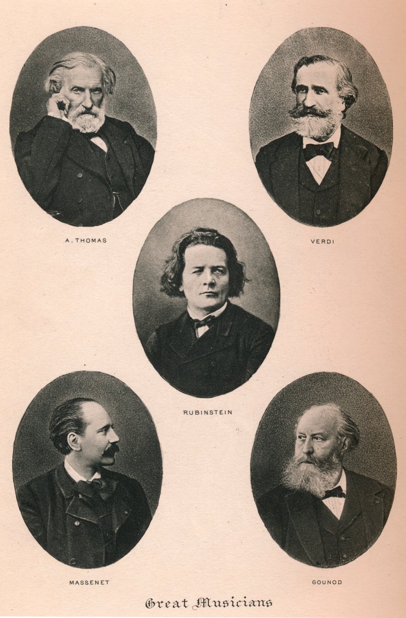 Wielcy Muzycy - Płyta I., 1895 autorstwa Unbekannt