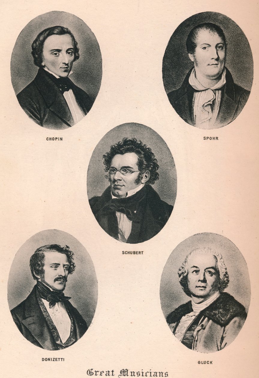 Wielcy Muzycy - Płyta XIII., 1895 autorstwa Unbekannt