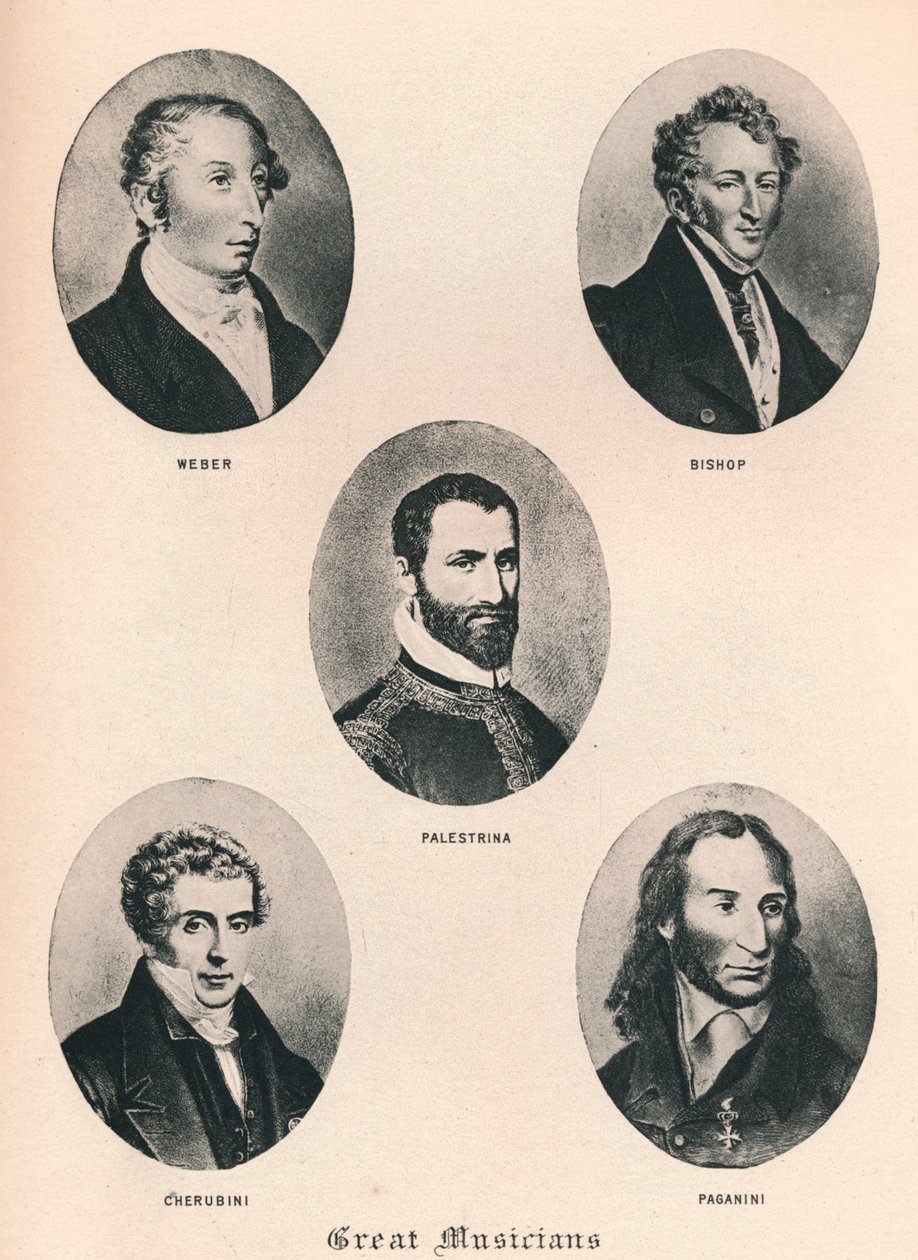 Wielcy Muzycy - Płyta XV., 1895 autorstwa Unbekannt