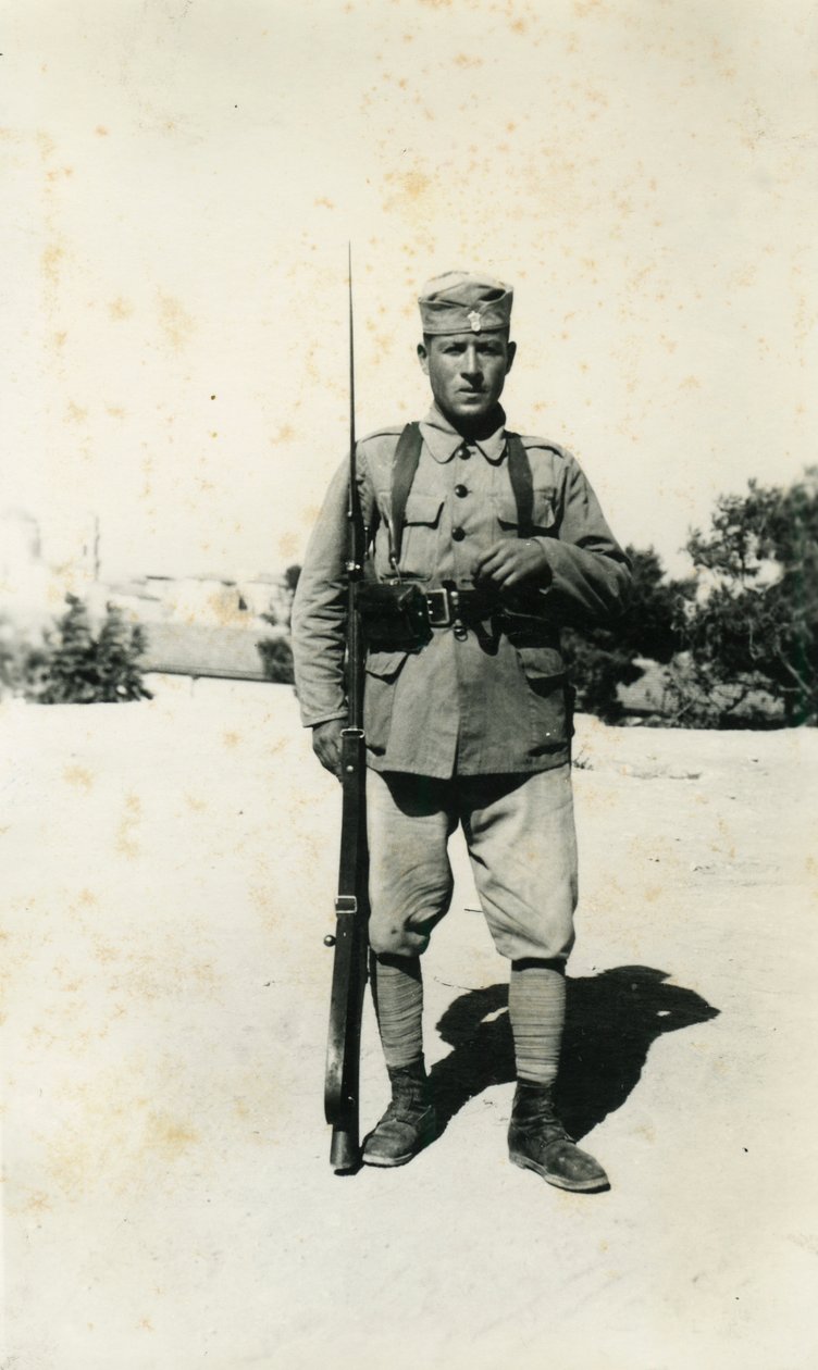 Grecki żołnierz, Kreta, Grecja, 1941 autorstwa Unbekannt