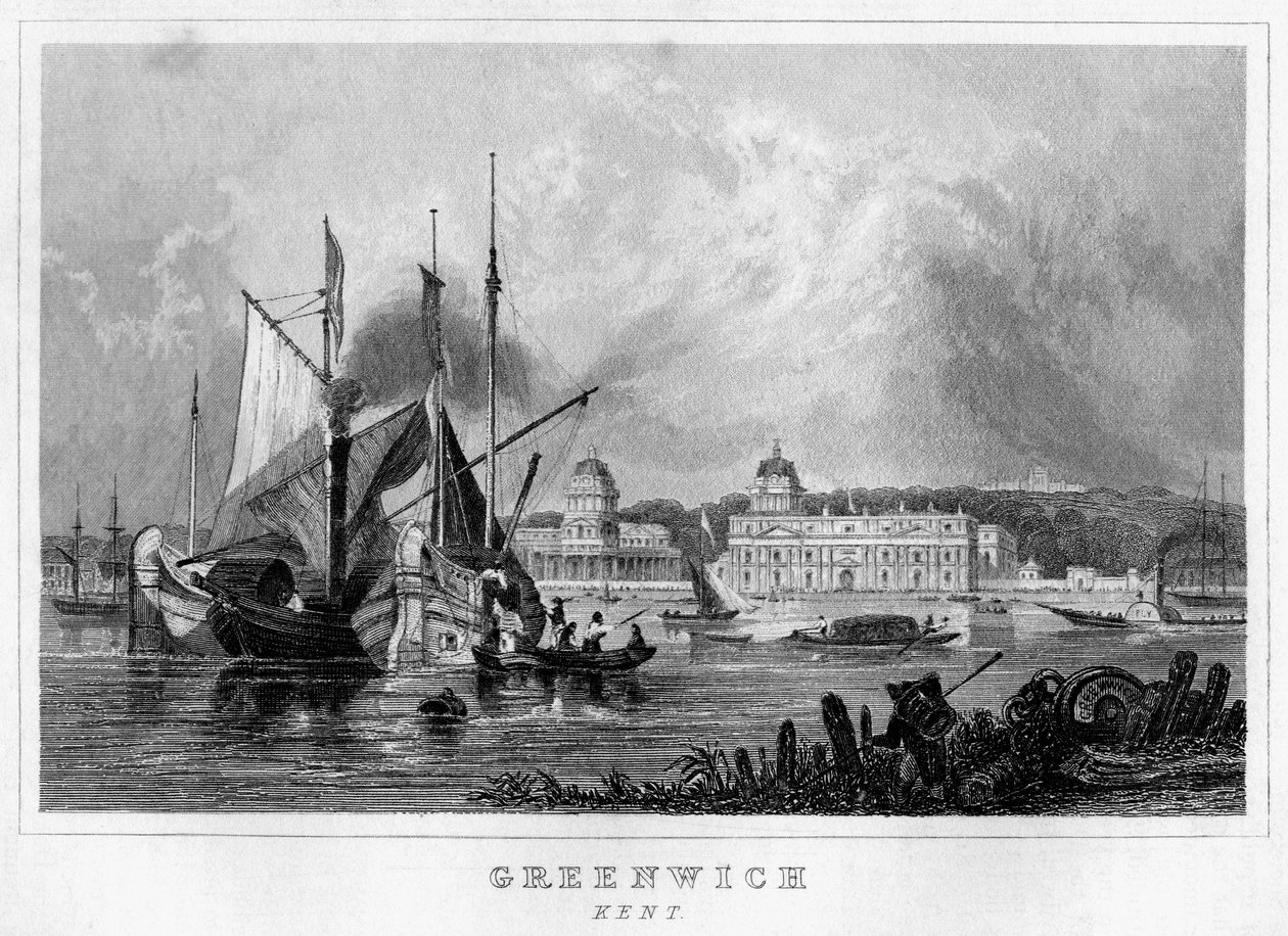 Greenwich, Londyn, XIX wiek autorstwa Unbekannt