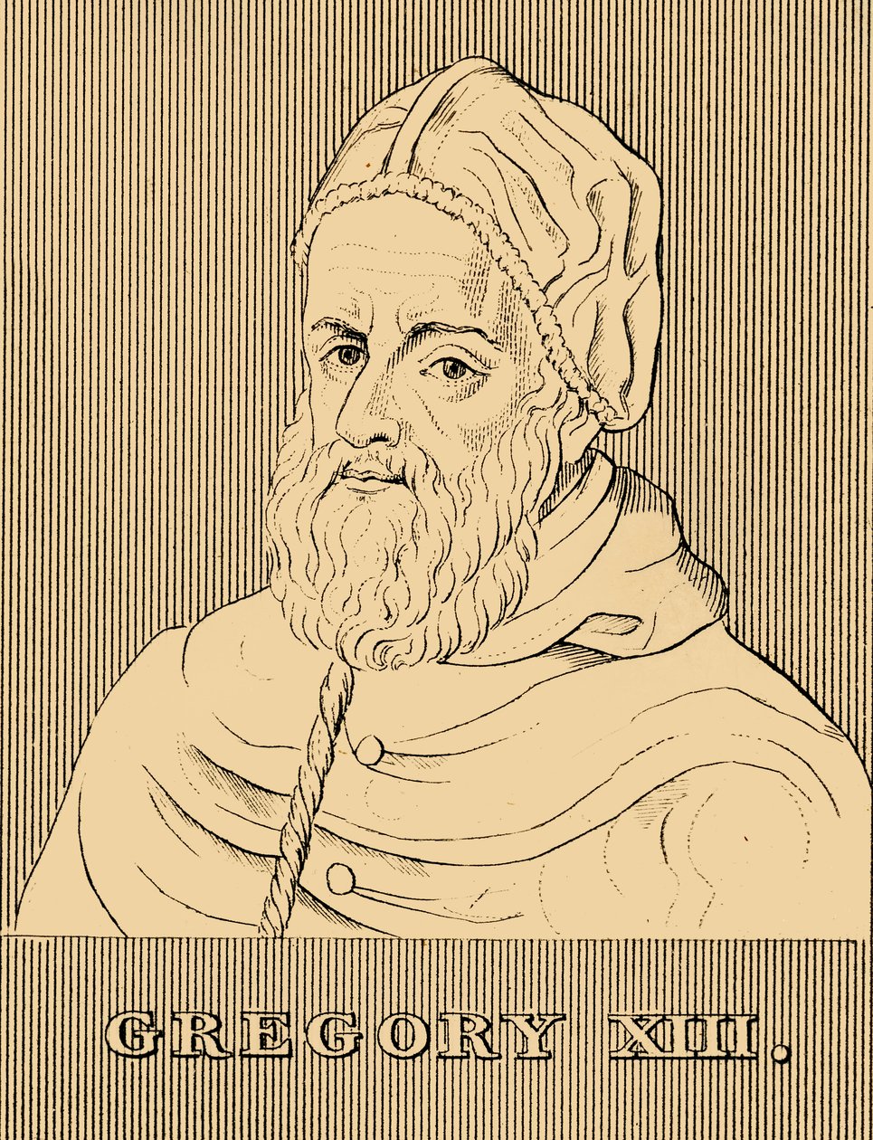 Grzegorz XIII, 1502-1585, 1830. autorstwa Unbekannt