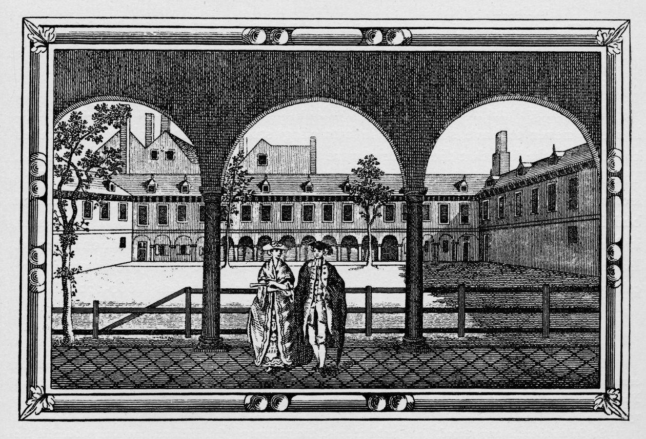 Gresham College, City of London, XVIII w. 1911 autorstwa Unbekannt
