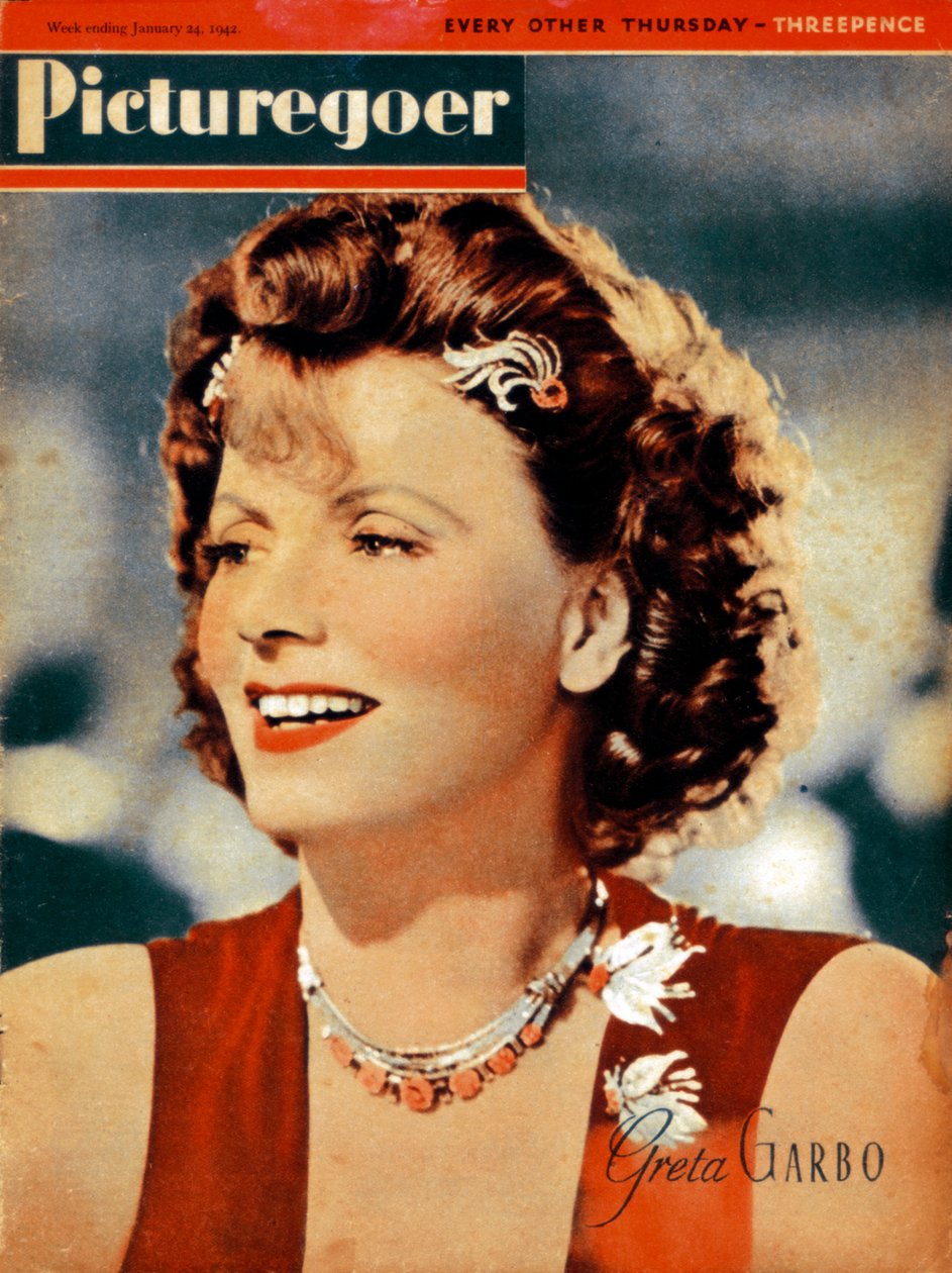Greta Garbo 1905-1990, amerykańska aktorka urodzona w Szwecji, 1942 autorstwa Unbekannt