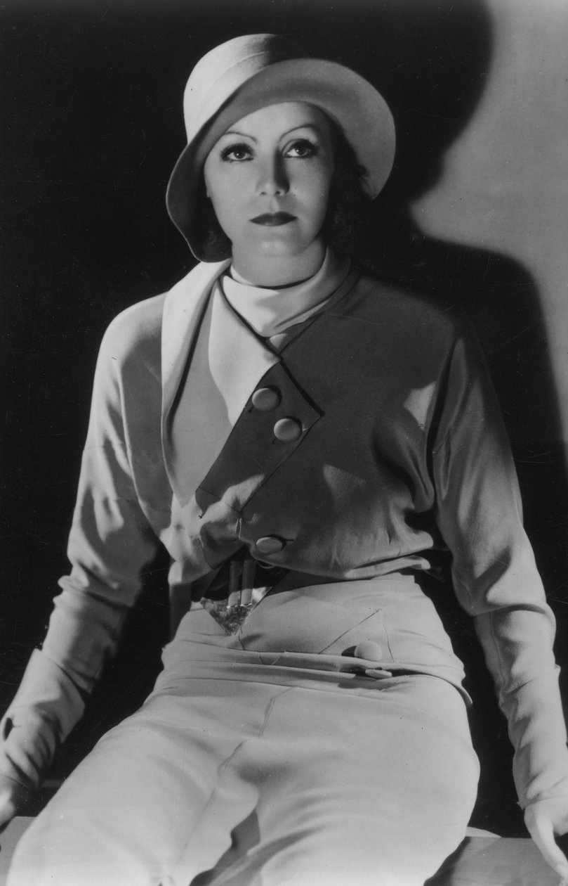 Greta Garbo 1905-1990, szwedzka aktorka, początek XX wieku autorstwa Unbekannt