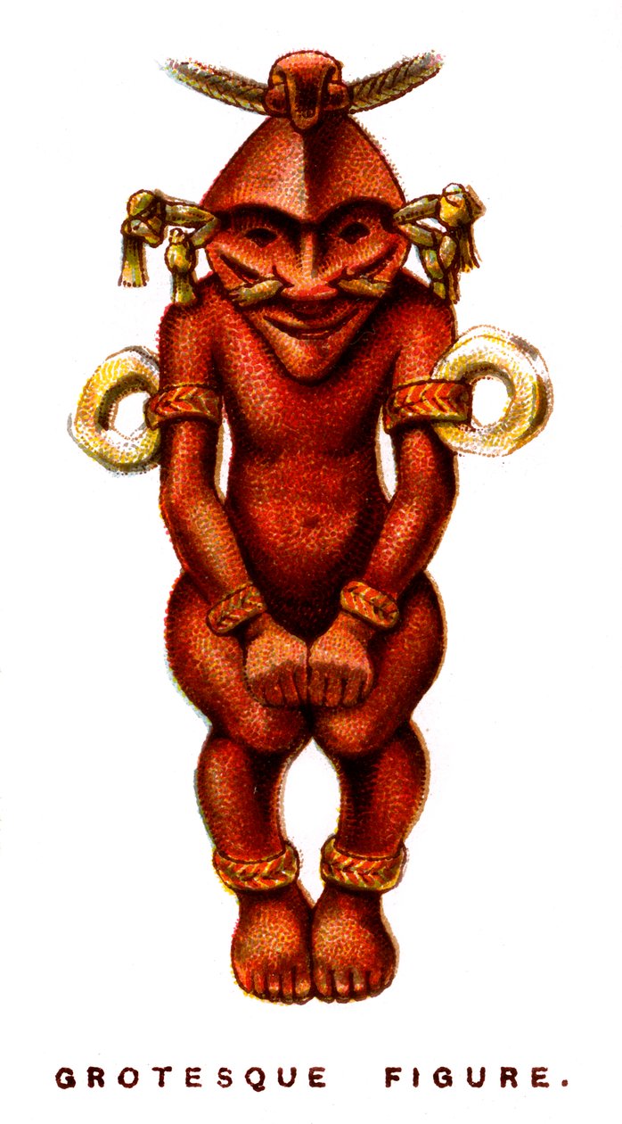 Figura groteskowa, 1923 autorstwa Unbekannt