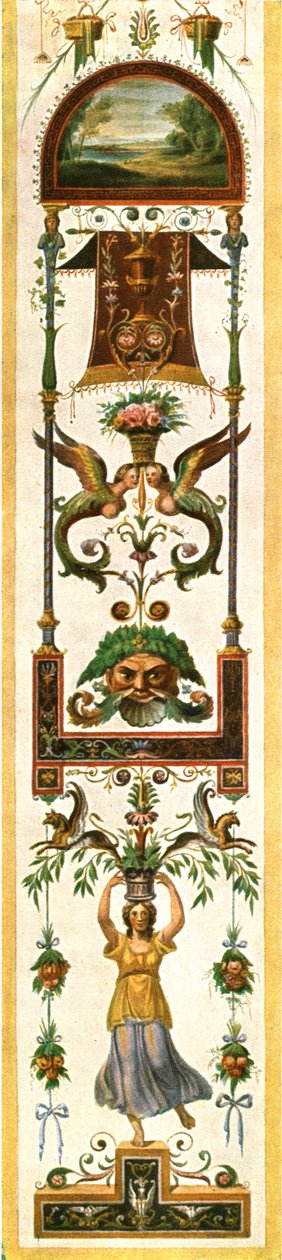 Malowidła groteskowe z loggii watykańskich, Rzym, Włochy, 1928. autorstwa Unbekannt