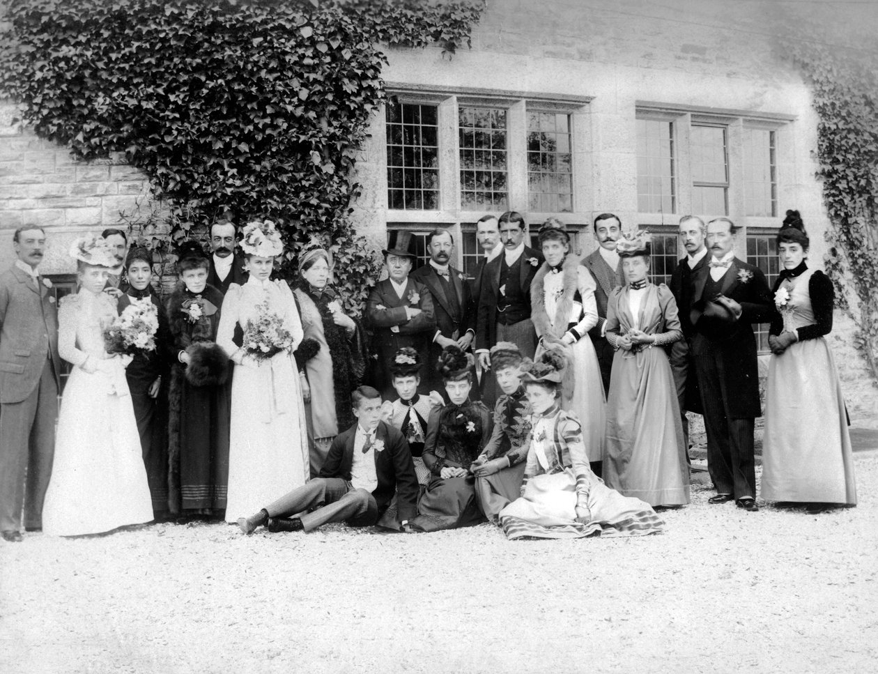 Zdjęcie grupowe, c1882 autorstwa Unbekannt