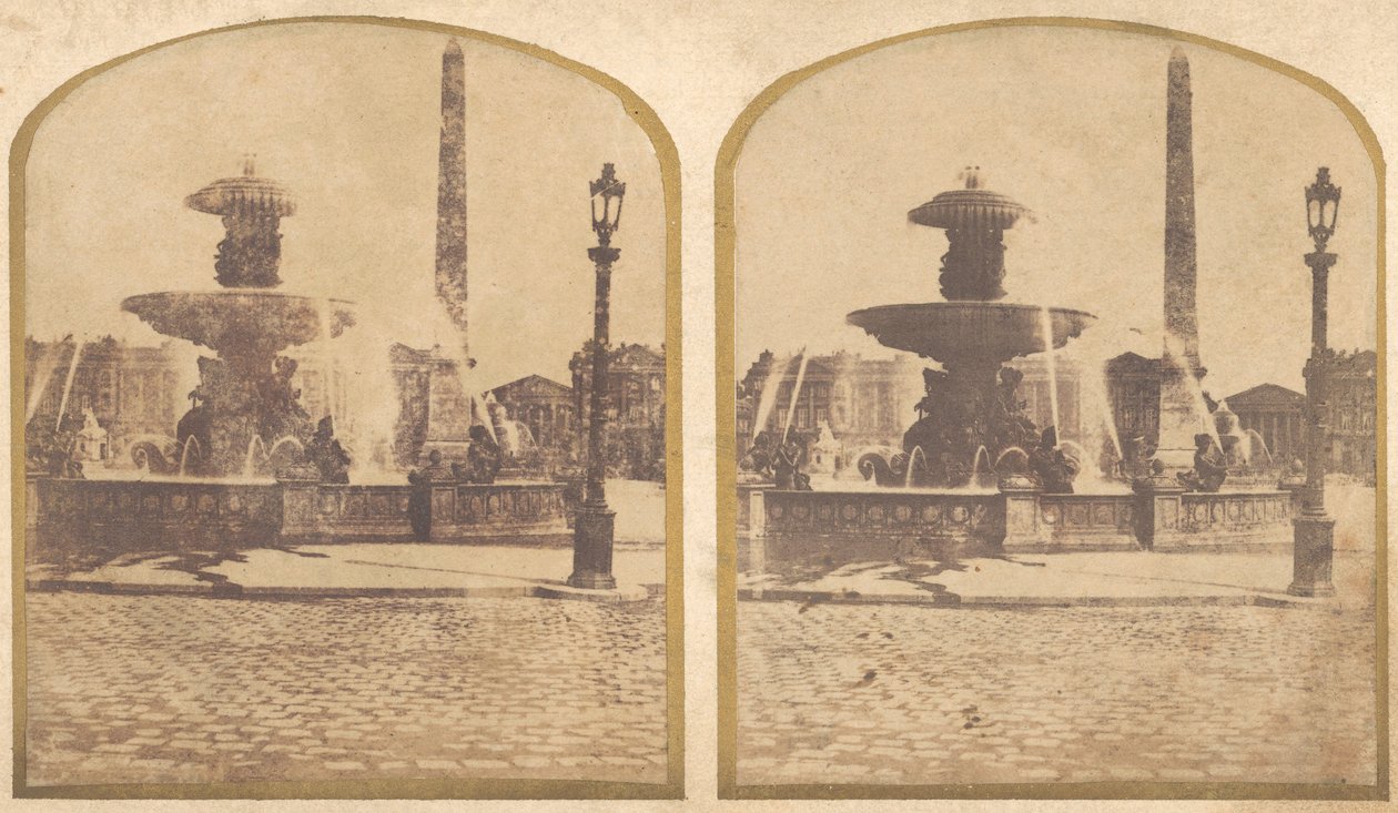 [Grupa 17 wczesnych widoków stereograficznych kalotypów], lata 40. i 50. XIX wieku, lata 40. i 50. XIX wieku. autorstwa Unbekannt