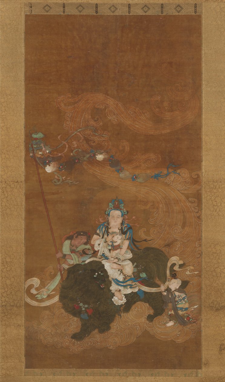 Guanyin Przynoszący Synów, koniec XVI wieku. autorstwa Unbekannt