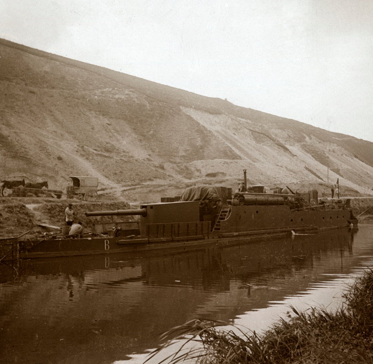 Kanonierka, Genicourt, północna Francja, c1914-c1918 autorstwa Unbekannt