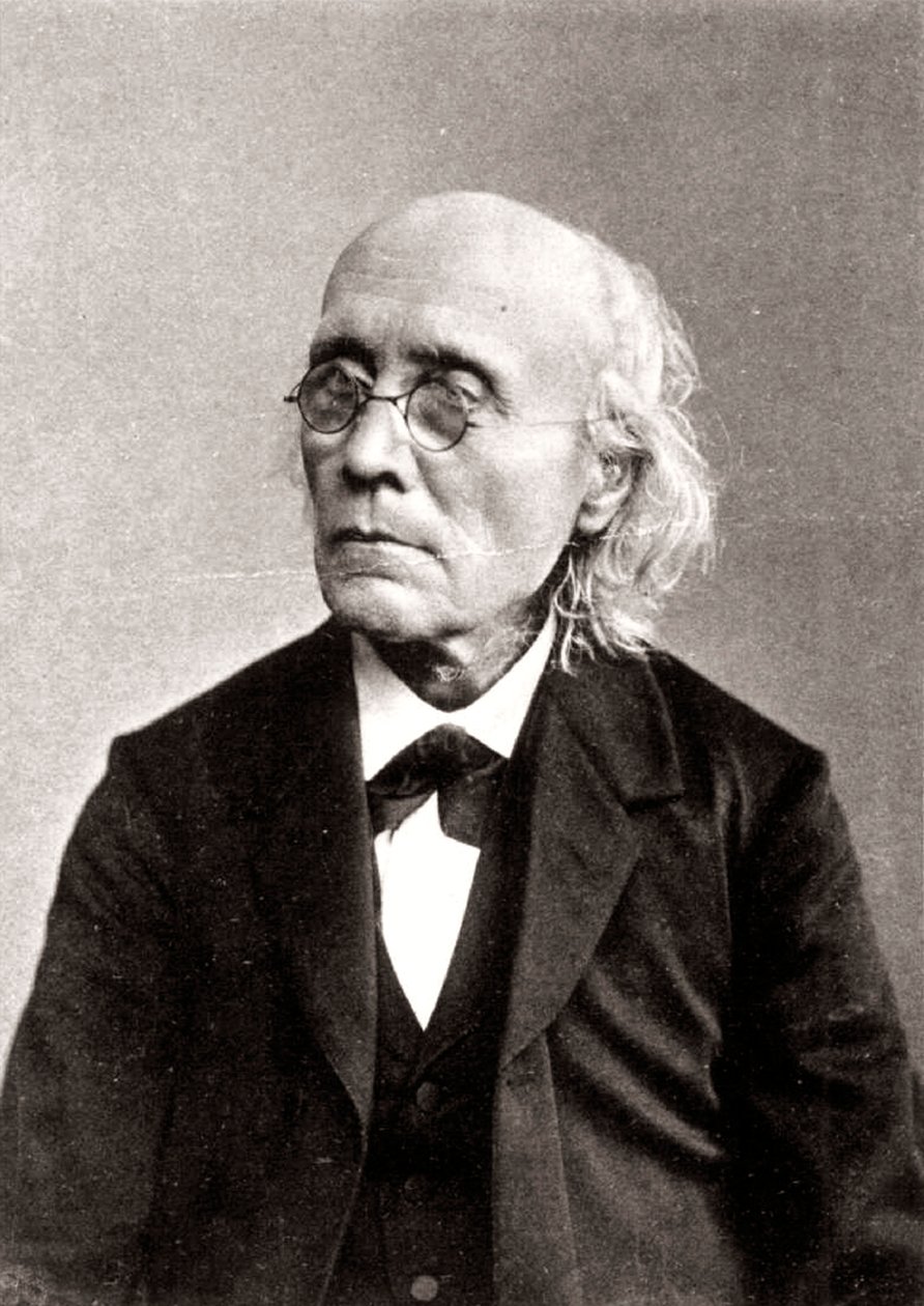 Gustav Theodor Fechner, niemiecki psycholog eksperymentalny, ok. 1883–1884 autorstwa Unbekannt