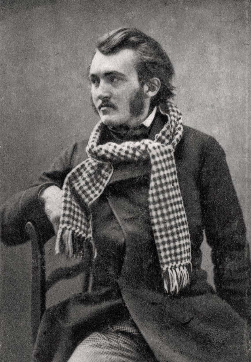 Gustave Dore, francuski artysta, rytownik i ilustrator, 1863 autorstwa Unbekannt