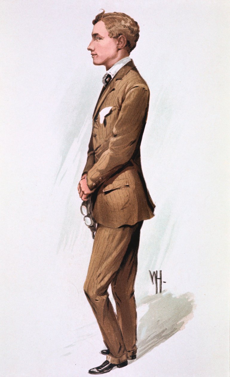 Gustave Hamel, brytyjski pionier lotnictwa, 1913 autorstwa Unbekannt