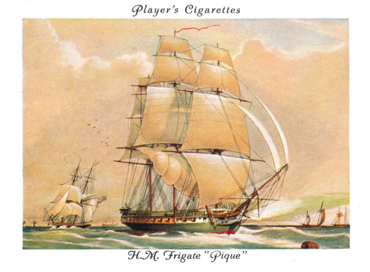 H.M.Fregata Pique, 1936. autorstwa Unbekannt