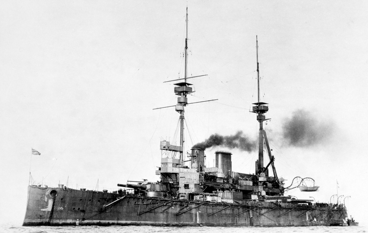 HMS Lord Nelson, c1908-1920 autorstwa Unbekannt