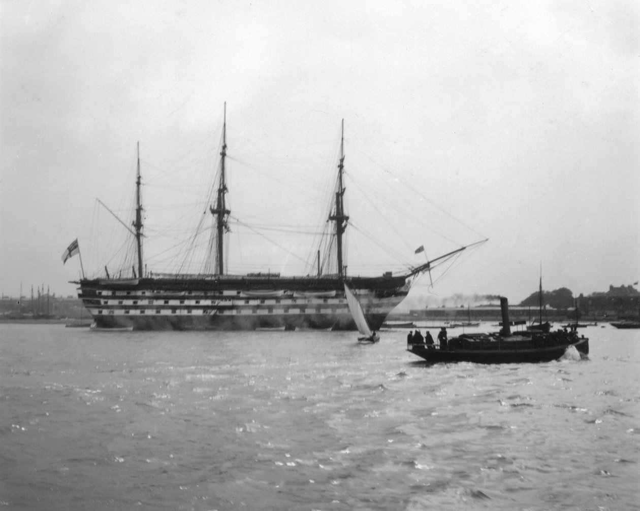 HMS Victory, Isle of Wight, Anglia, 1912 autorstwa Unbekannt