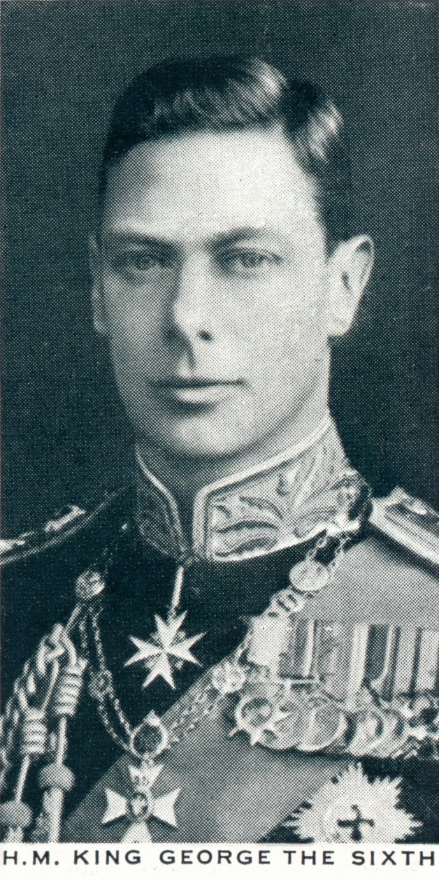 HM Król Jerzy Szósty, 1937 autorstwa Unbekannt