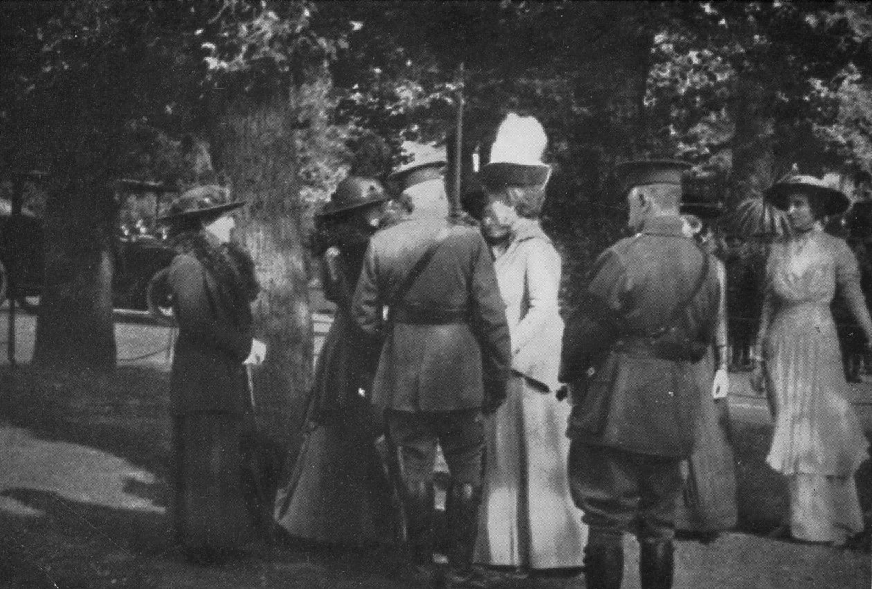 H.M. Królowa Maria po Inwestyturze z 25 sierpnia 1915 r. autorstwa Unbekannt