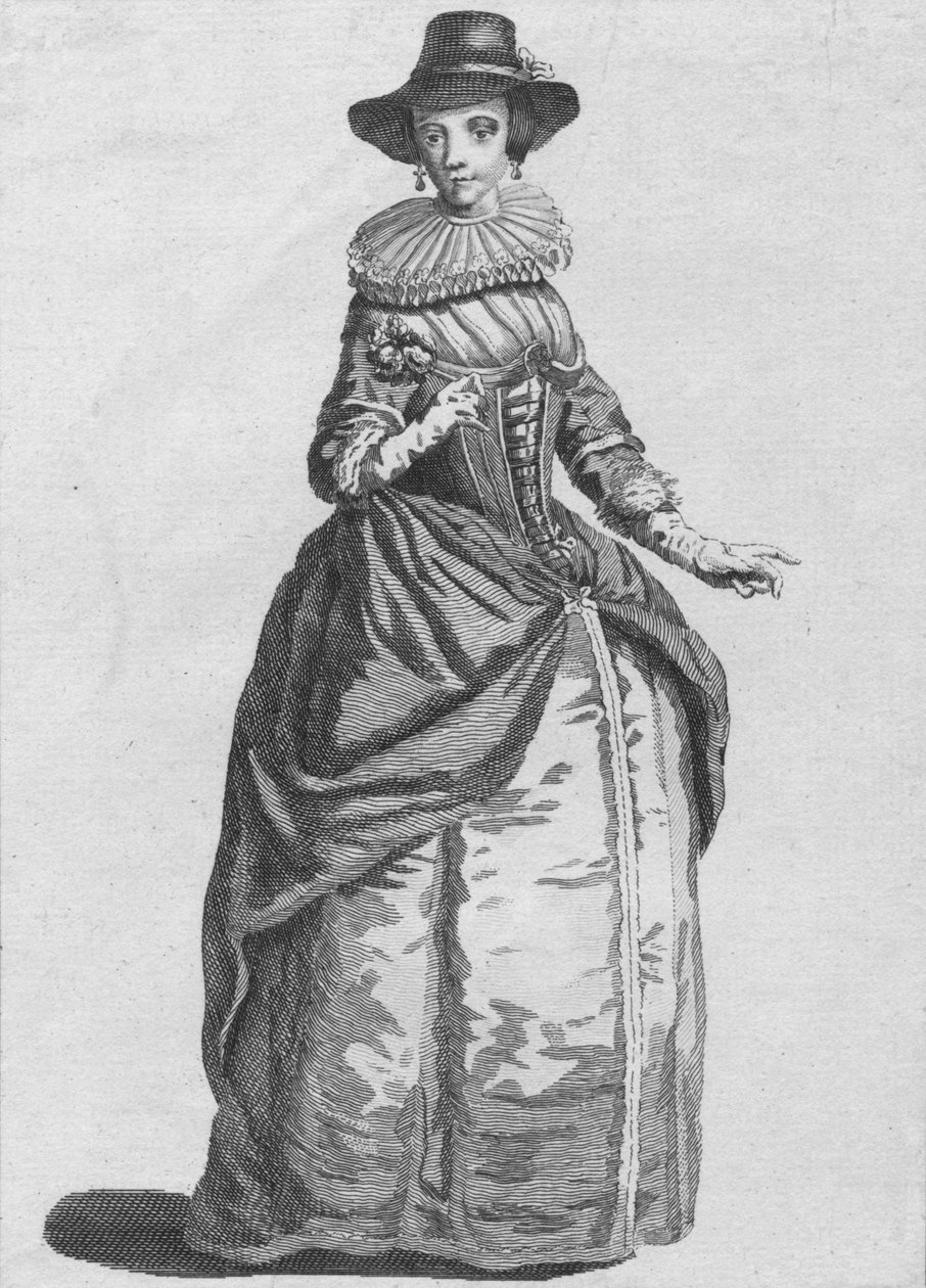 Nawyk pani burmistrz Londynu w 1640, 1776 autorstwa Unbekannt