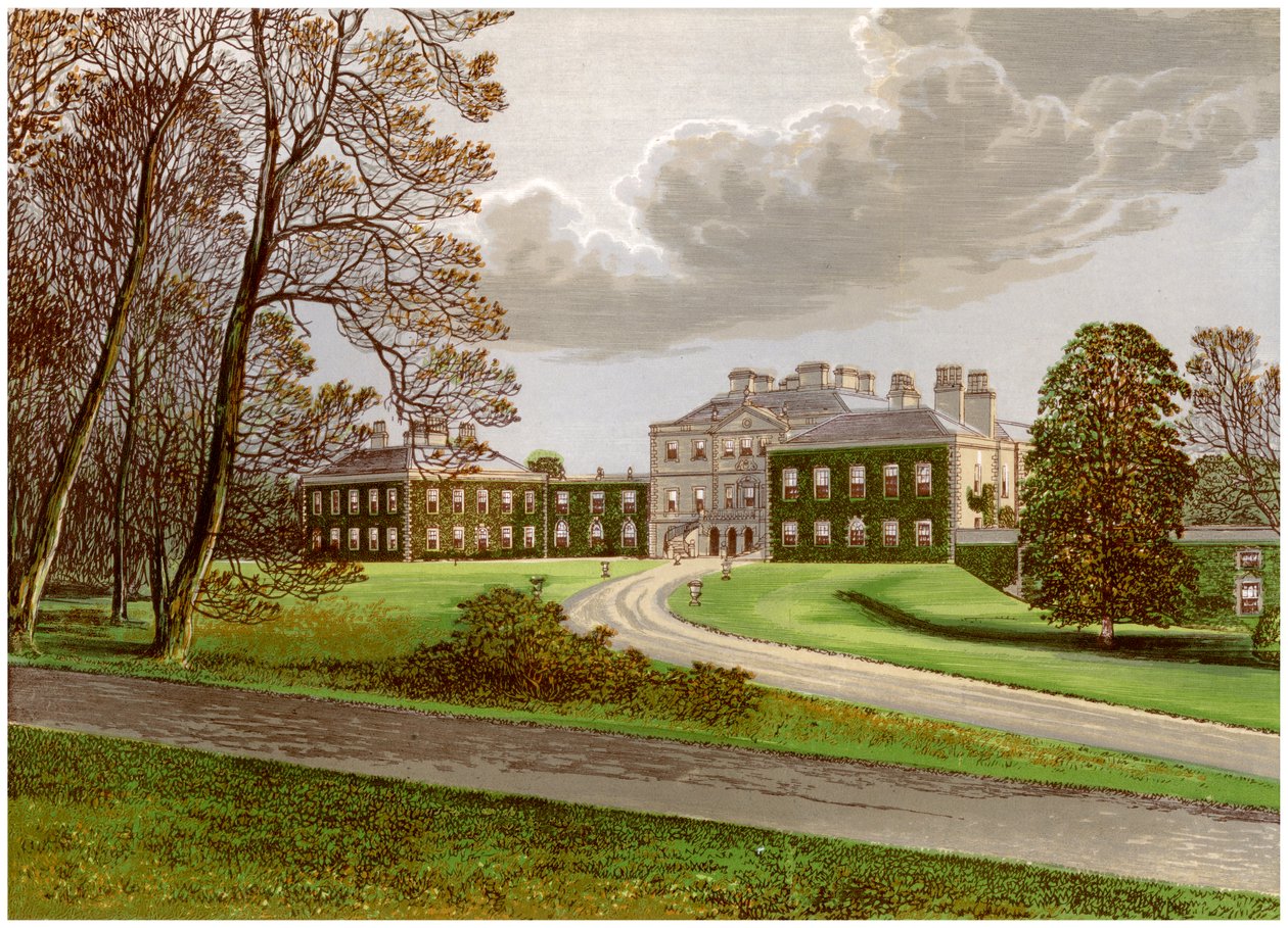 Haddo House, Aberdeenshire, dom hrabiego Aberdeen, ok. 1880 r. autorstwa Unbekannt