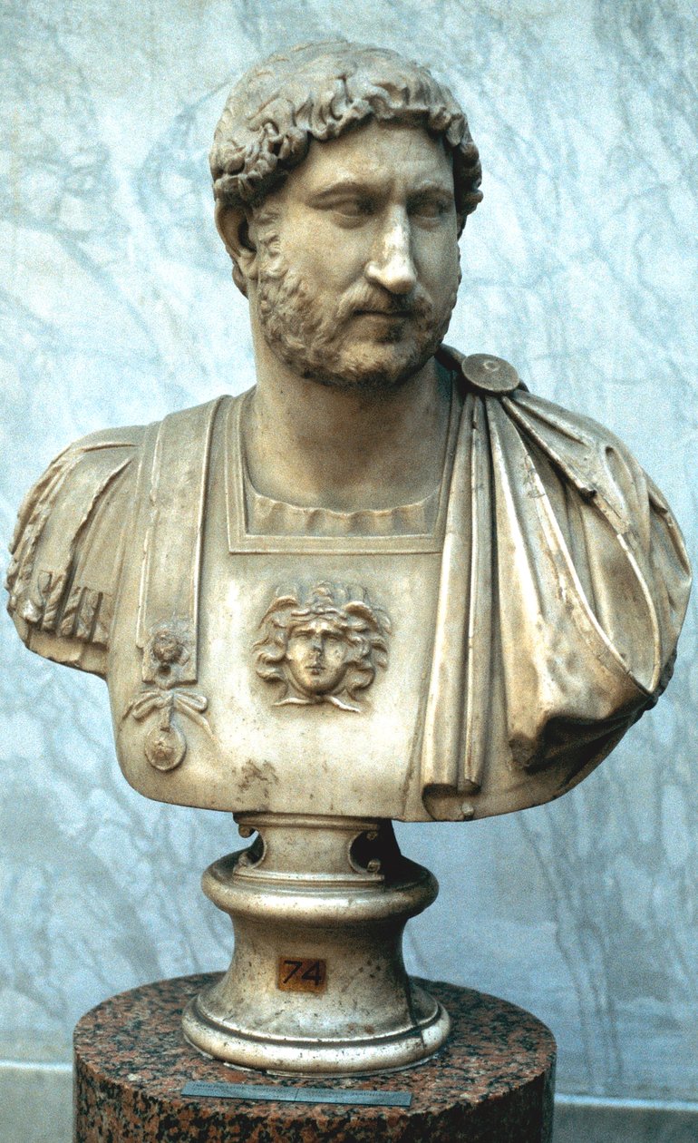 Hadrian, cesarz rzymski od 117 autorstwa Unbekannt