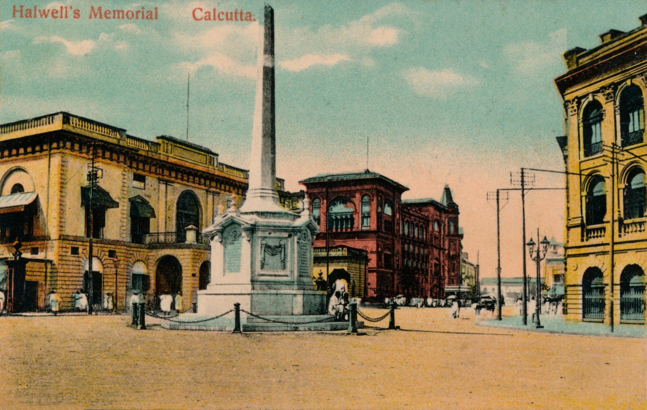 Halwells aka Holwells Memorial, Kalkuta, c1910 autorstwa Unbekannt