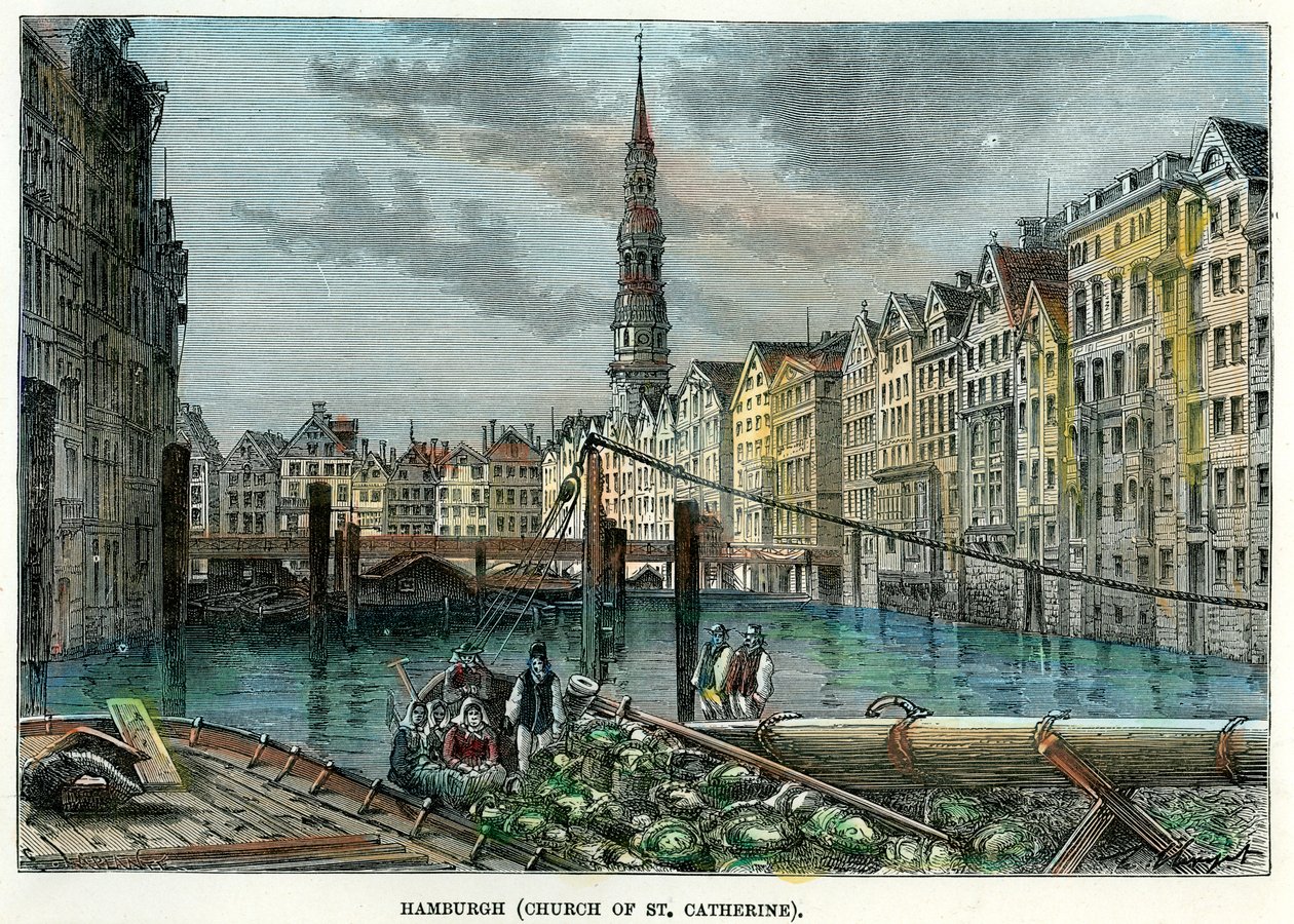 Hamburg, Niemcy, ok. 1880 r. autorstwa Unbekannt