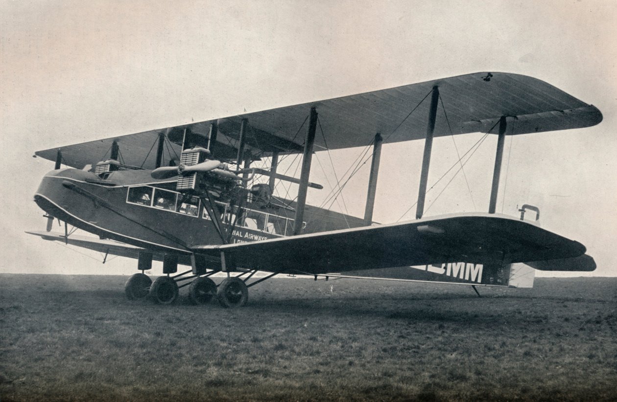 Handley-Page W.10 Samolot pasażerski operujący na liniach Imperial Airways, 1929 autorstwa Unbekannt