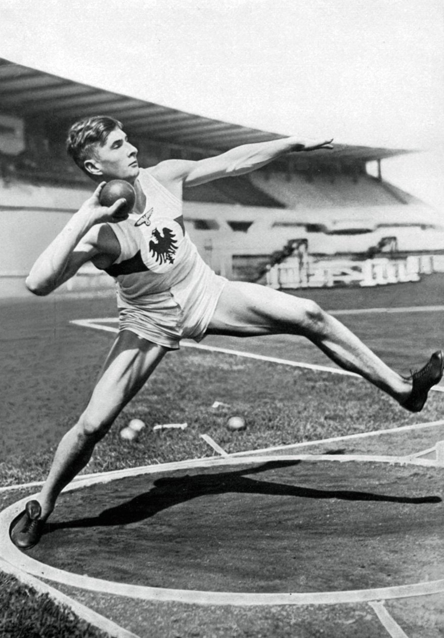 Hans Heinrich Sievert, niemiecki sportowiec, 1936 autorstwa Unbekannt
