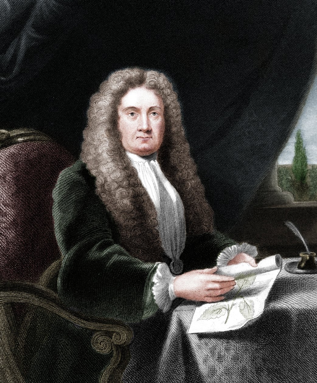 Hans Sloane, angielski lekarz i przyrodnik autorstwa Unbekannt