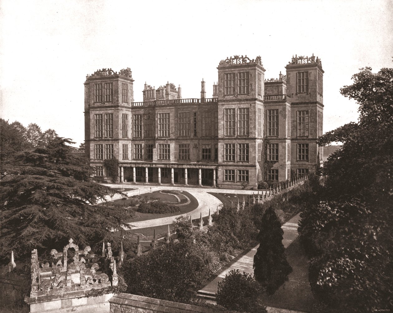 Hardwick Hall, Derbyshire, 1894. autorstwa Unbekannt
