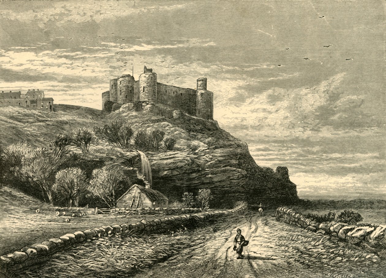 Zamek Harlech, 1898. autorstwa Unbekannt