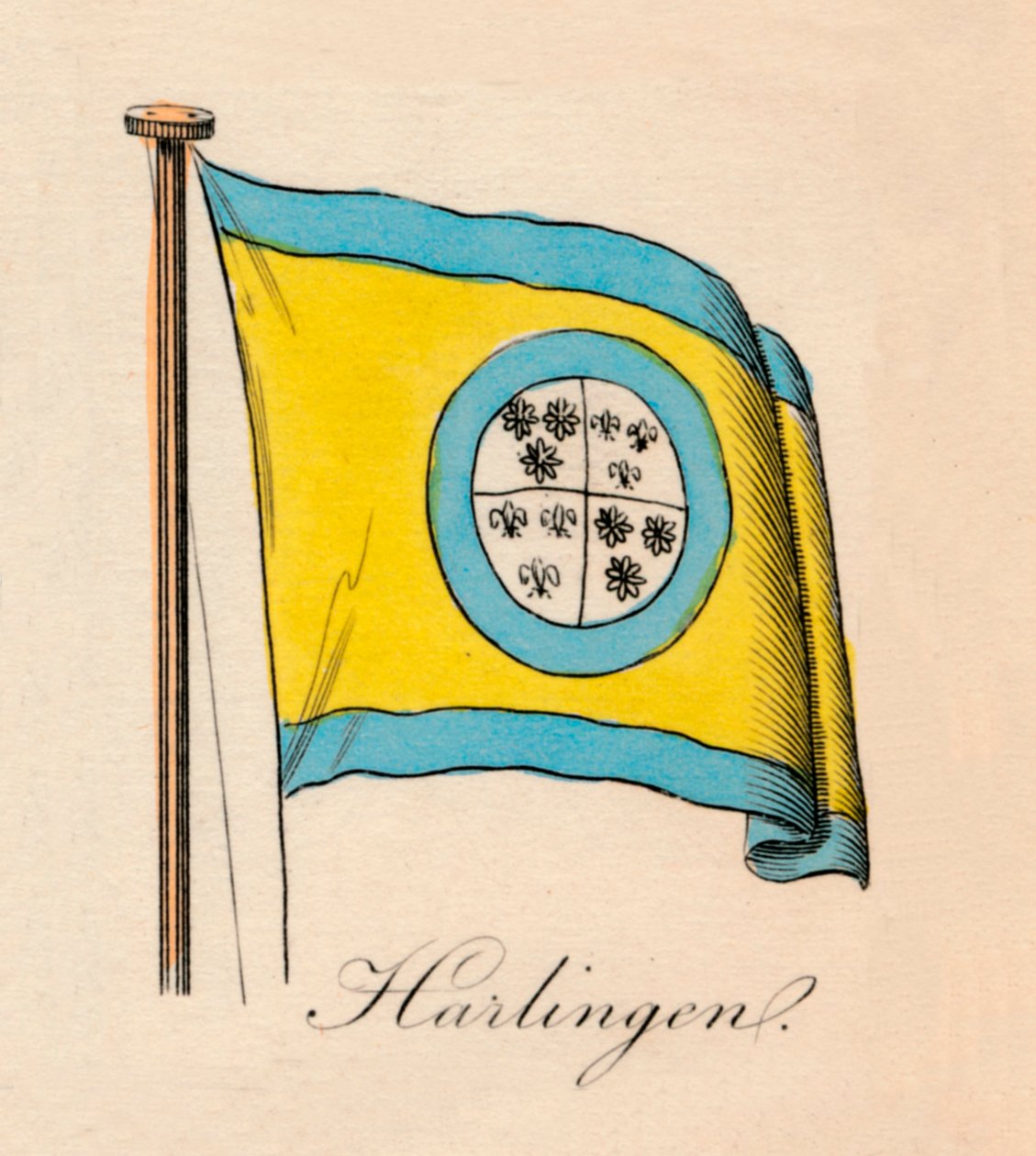 Harlingen, 1838 autorstwa Unbekannt