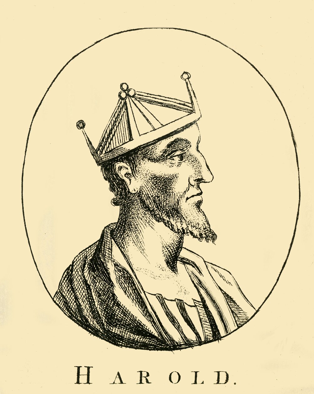 Harold, XVIII wiek. autorstwa Unbekannt
