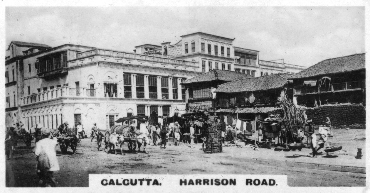 Harrison Road, Kalkuta, Indie, ok. 1925 r. autorstwa Unbekannt