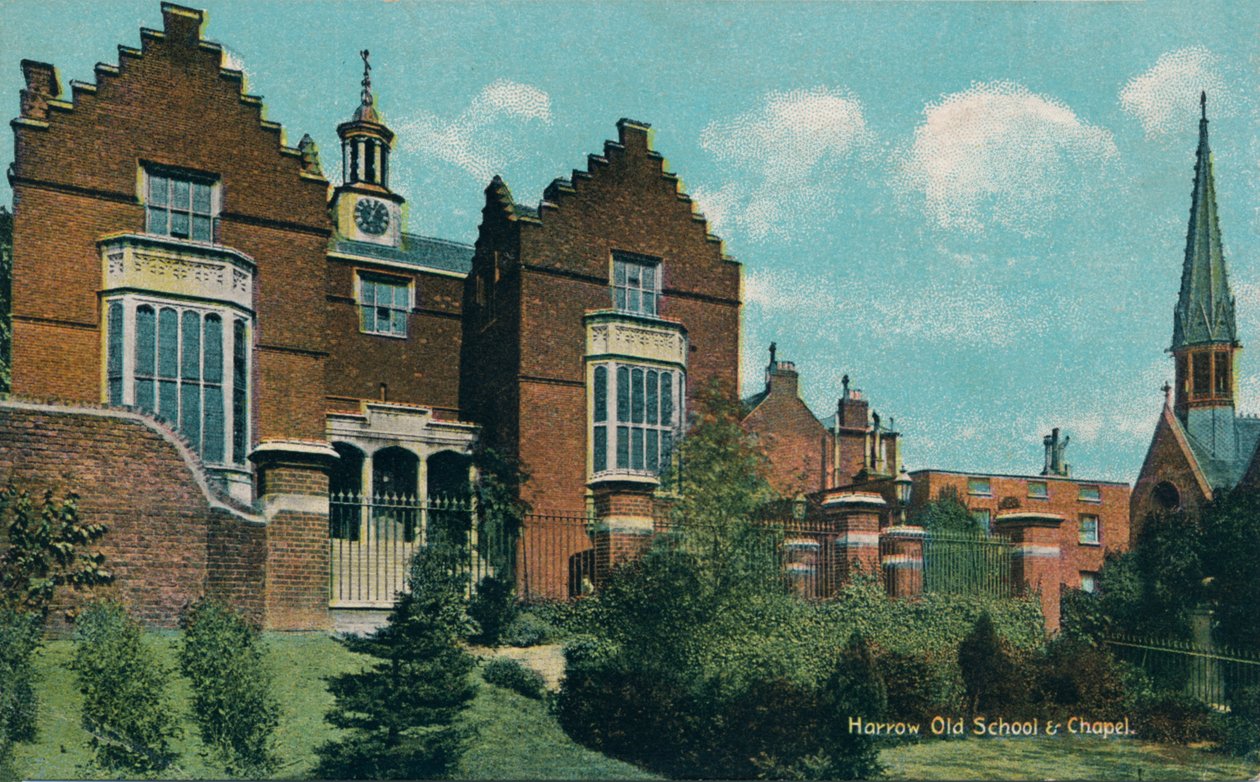 Harrow Old School & Chapel, c1910 autorstwa Unbekannt